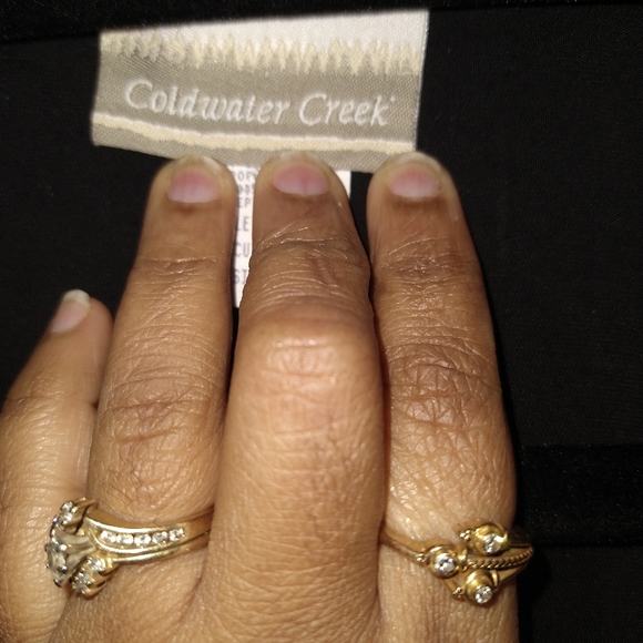 Coldwater creek velvet jacket - Picture 5 of 9